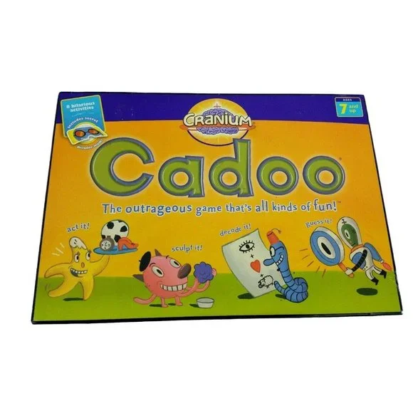 cranium cadoo booster box | Toys | Cranium Family Board Game Act Sculpt Decode Guess 20 Baseman Complete Recommended for Ages 7 and Up Cranium Booster Box 1 |